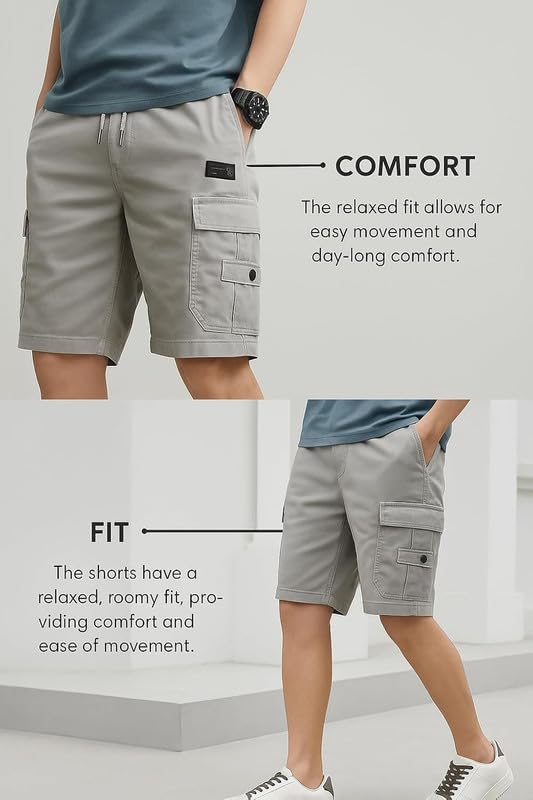 Men Shorts Cotton - Image 3