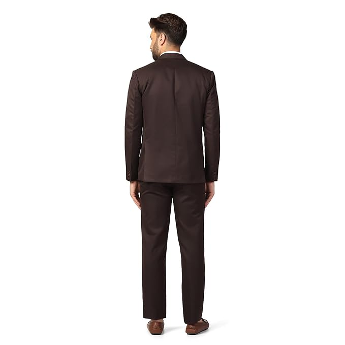 Mens Slim Fit Two Piece Suit Set - Image 2