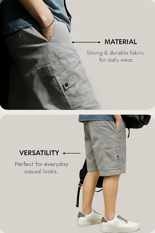Men Shorts Cotton - Image 2