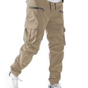 Men's Regular Fit Low Rise Cargo